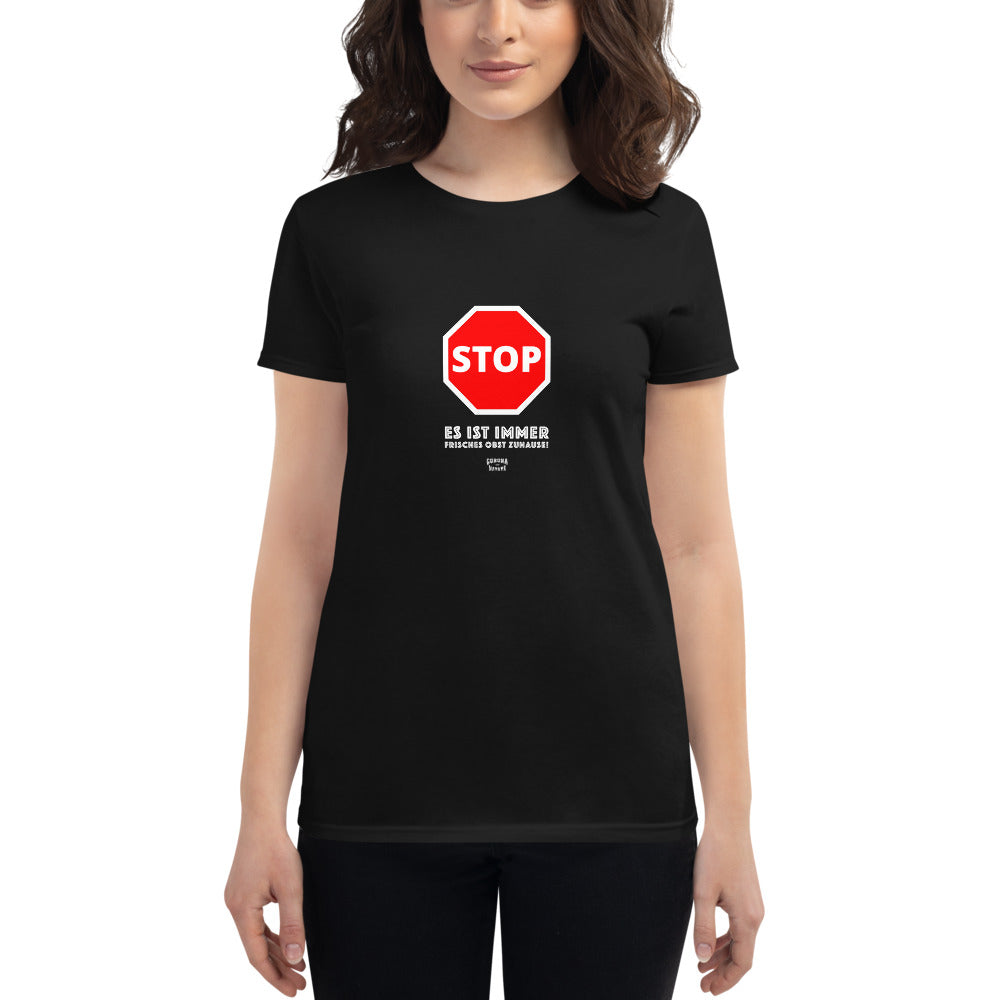 ''STOP'' Damen Shirt