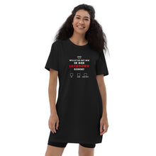 Lade das Bild in den Galerie-Viewer, &#39;&#39;WILLST DU?&#39;&#39; BIO 100% Shirtkleid Damen
