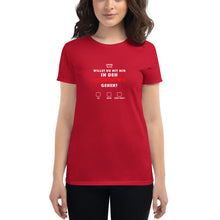 Lade das Bild in den Galerie-Viewer, &#39;&#39;WILLST DU&#39;&#39; Damen Shirt
