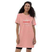Lade das Bild in den Galerie-Viewer, &#39;&#39;WILLST DU?&#39;&#39; BIO 100% Shirtkleid Damen
