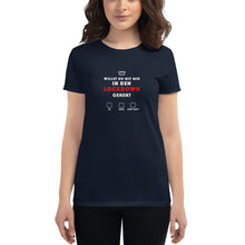 Lade das Bild in den Galerie-Viewer, &#39;&#39;WILLST DU&#39;&#39; Damen Shirt
