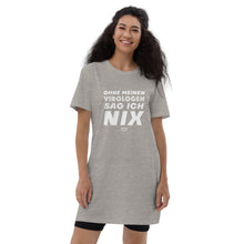 Lade das Bild in den Galerie-Viewer, &#39;&#39;VIROLOGE&#39;&#39; BIO 100% Shirtkleid Damen
