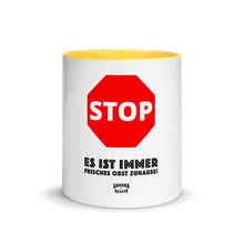 Lade das Bild in den Galerie-Viewer, &#39;&#39;STOP&#39;&#39; Tasse gefärbt Innenseite
