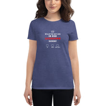 Lade das Bild in den Galerie-Viewer, &#39;&#39;WILLST DU&#39;&#39; Damen Shirt
