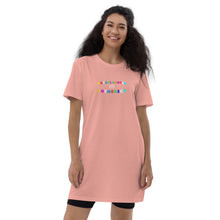 Lade das Bild in den Galerie-Viewer, &#39;&#39;GUTGELAUNTER GUTMENSCH&#39;&#39; BIO 100% Shirtkleid Damen

