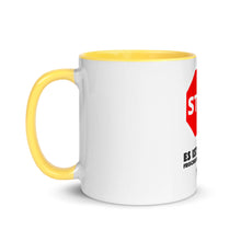 Lade das Bild in den Galerie-Viewer, &#39;&#39;STOP&#39;&#39; Tasse gefärbt Innenseite

